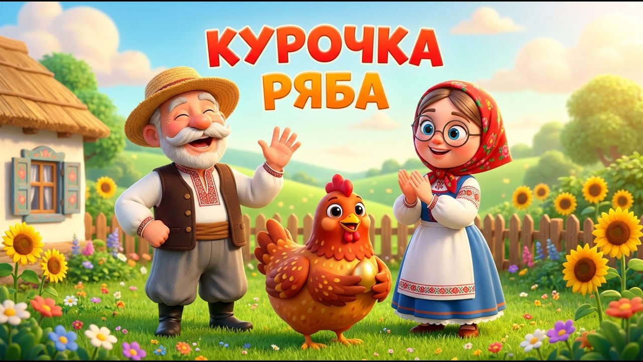 🐔Курочка ряба  ВЕСЕЛА УКРАЇНСЬКА ПІСНЯ