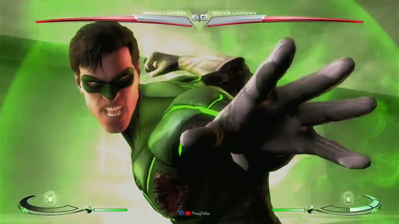 Green Lantern Vs Green Lantern | Injustice gameplay