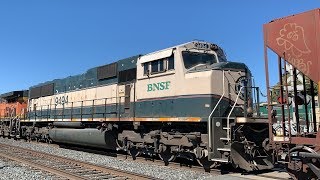 Railfanning @ Berkeley, CA, with a BNSF Executive SD70MAC and More!