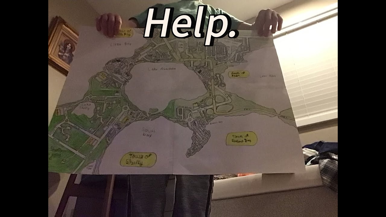 This map took a week!! - YouTube