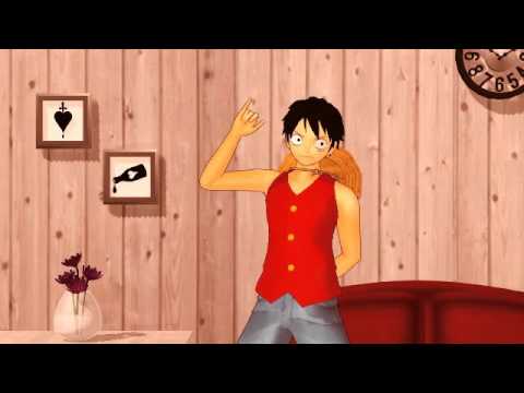 【MMDワンピ】clock lock works【ルフィ＆チョッパー】