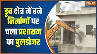 Delhi Bulldozer Action : दिल्ली के कालिंदी कुंज में MCD का बुलडोजर एक्शन शुरू | Kalindi Kunj