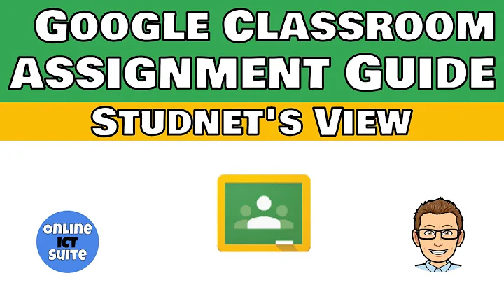 Google Classroom using the assignment (Student's View)