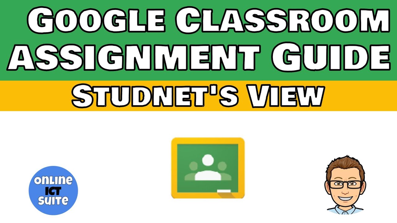 google classroom student assignment view