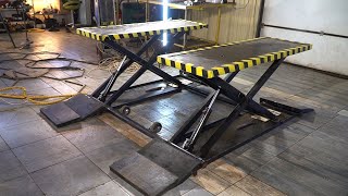 : Making homemade car lift