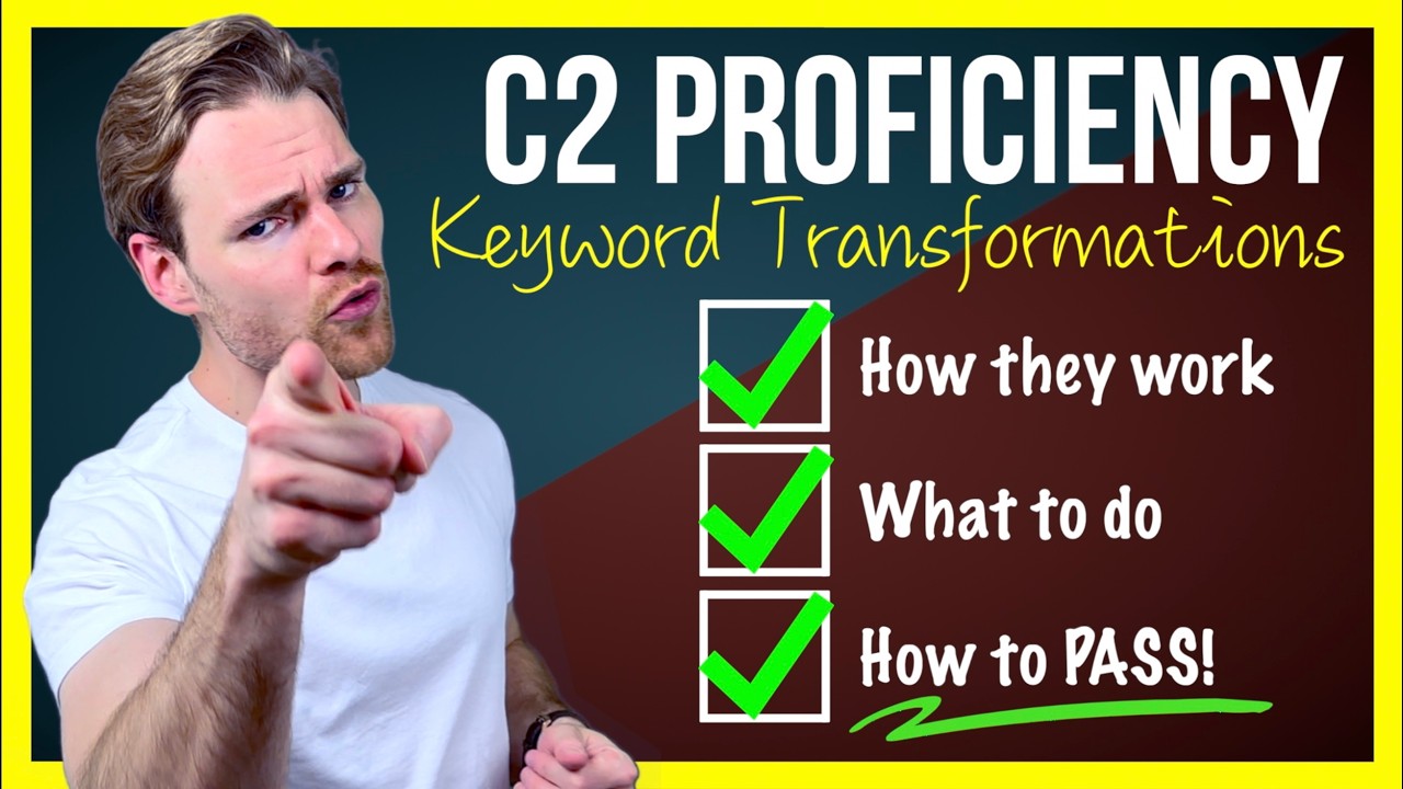 PASS YOUR C2 PROFICIENCY KEY WORD TRANSFORMATIONS - (CPE) Use of ...