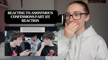 Reacting to The Sturniolo Triplets REACTING TO ANONYMOUS CONFESSIONS PART 2!!!