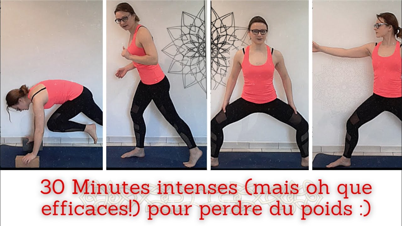 BRÛLER les CALORIES avec du YOGA intensité plus  🔥