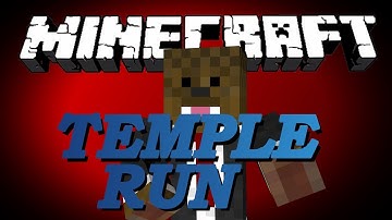Minecraft Temple Run Parkour Minigame | JeromeASF