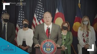 Polis gives update on Colorado's response to COVID