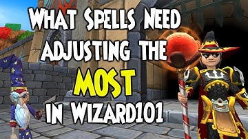 What Spells Need Adjusting The MOST in Wizard101