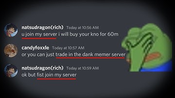 More Dank Memer Scammers