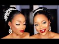 CLASSIC BRIDAL MAKEUP TUTORIAL [RED GLOSSY LIPS]