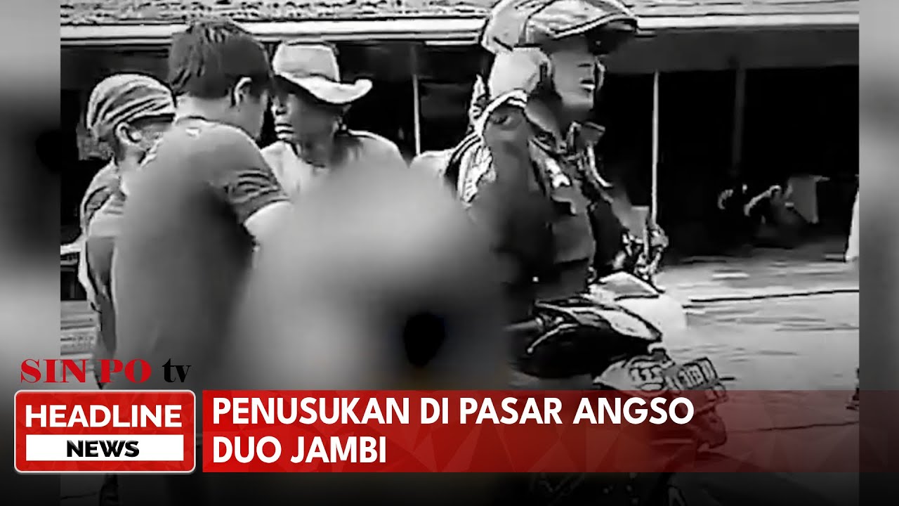 Penusukan di Pasar Angso Duo Jambi