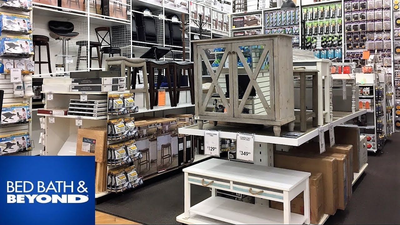 BED BATH AND BEYOND FURNITURE HOME DECOR - SHOP WITH ME SHOPPING STORE