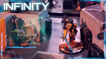 Infinity Battle Report: Operation Flamestrike - Quadrant Control