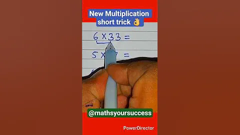 New Multiplication short trick 👌 #trending #maths #mathematics #education #shorts