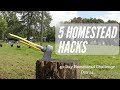 Top 5 Homestead Hacks - The Modern Homesteader