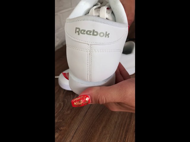 hierro temblor Redondo Reebok Princess Classic White yourshoes24.x.yupoo.com Unboxing unpacking -  YouTube