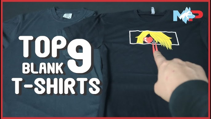 THE BEST BLANK T-SHIRTS FOR YOUR CLOTHING BRAND