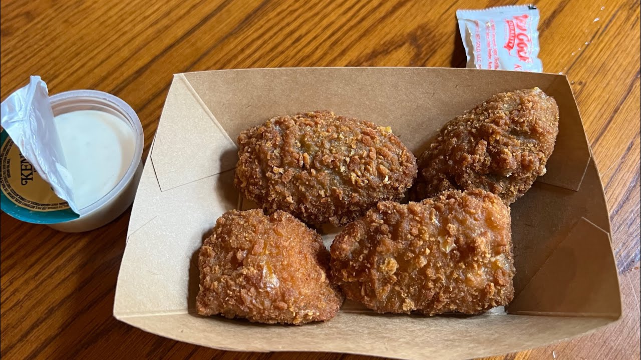 jalapeño poppers at Magic Kingdom vegetarian option YouTube