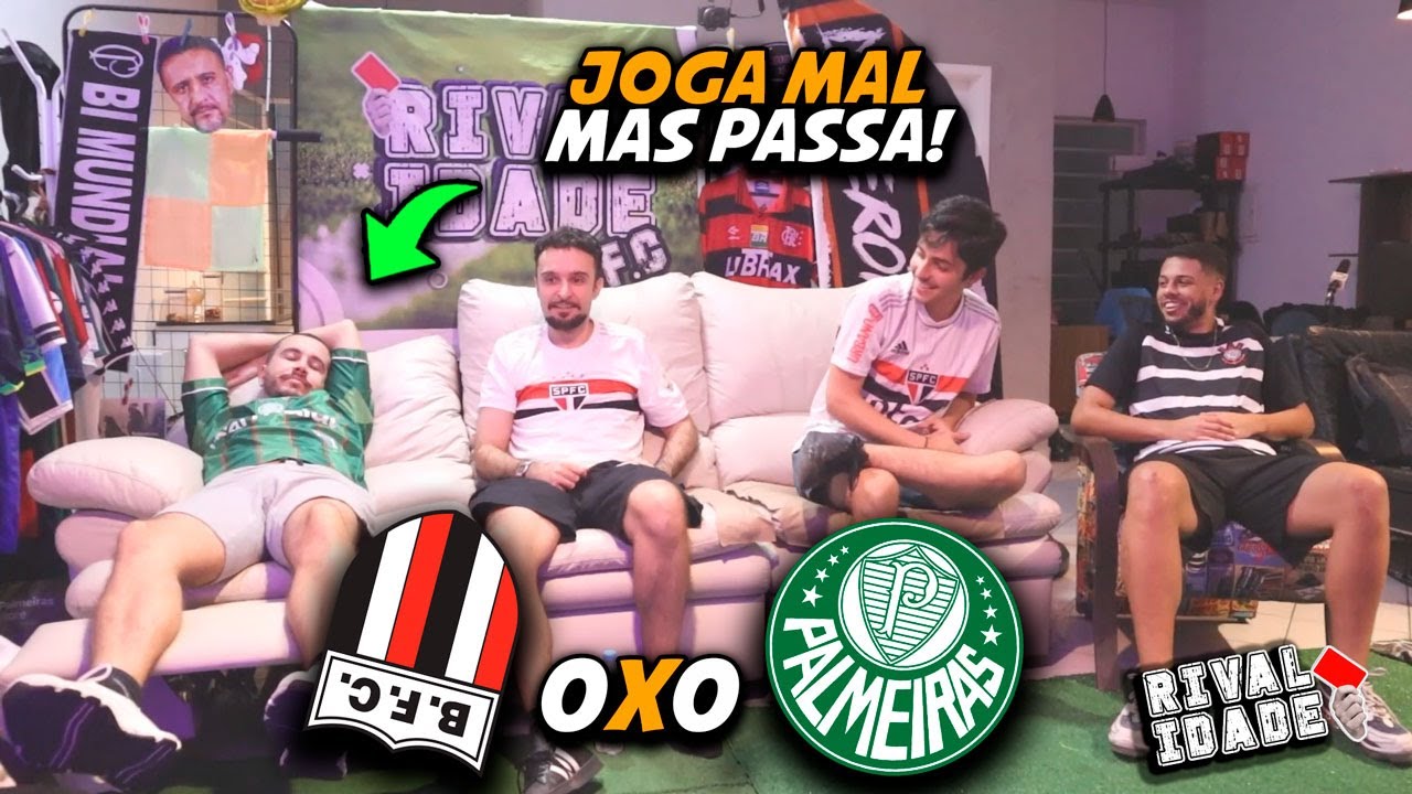 React Botafogo Sp 0x0 Palmeiras | Melhores momentos | Gols | Copa do ...