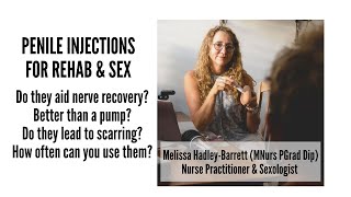 Penile Injections Expert | FAQS | How to inject without pain or scarring | Melissa Hadley Barrett