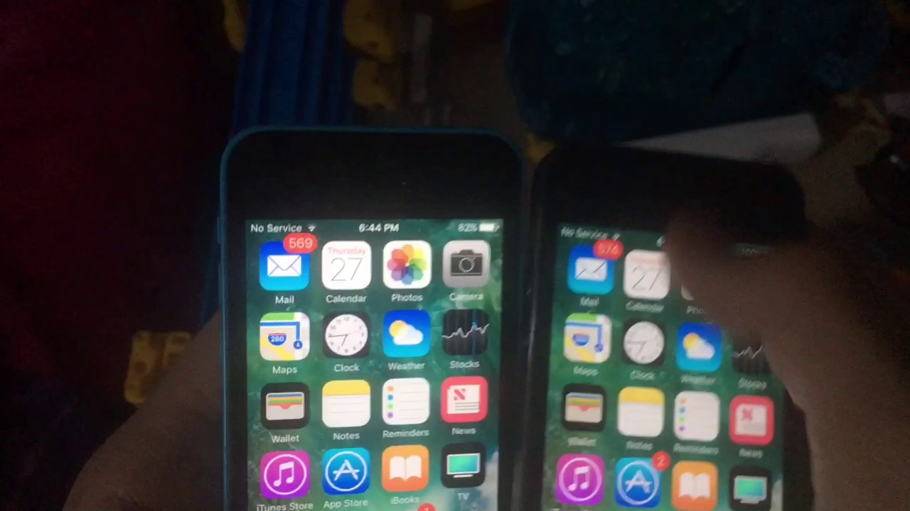 iPhone 5C iOS 10.3.2 beta 5 vs iPhone 5S iOS 10.3.2 beta 5