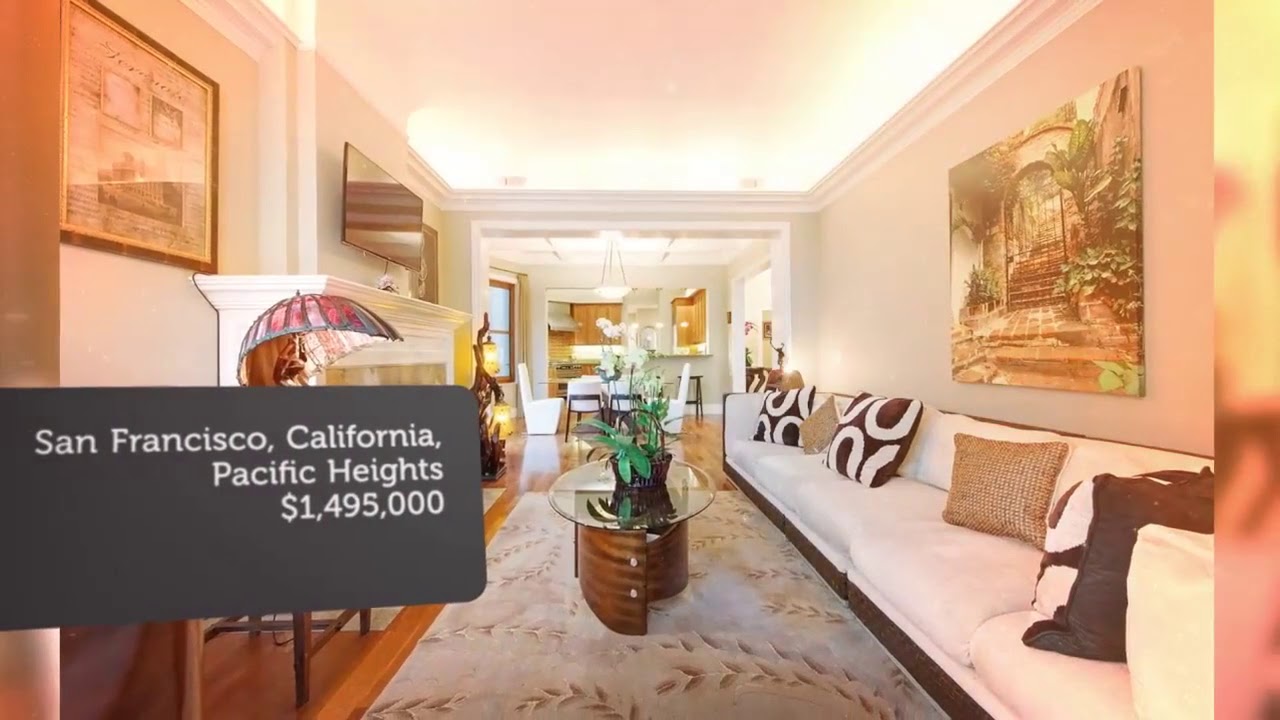 House for sale in San Francisco, Pacific Heights, 1,495,000 YouTube