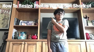 How To Resize Photos With A Siri Shortcut! On IPhone/IPad