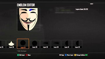 Black Ops 2 Emblem: Guy Fawkes/ Anonymous mask