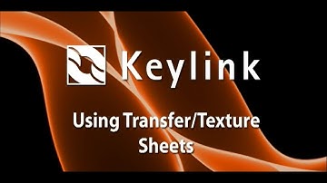 Using chocolate texture and transfer sheets | Keylink from the Vault