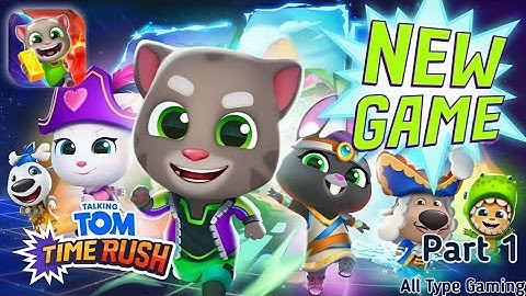 New *Talking Tom Time Rush* Gameplay Walkthrough (Android, IOS) (Part 1)
