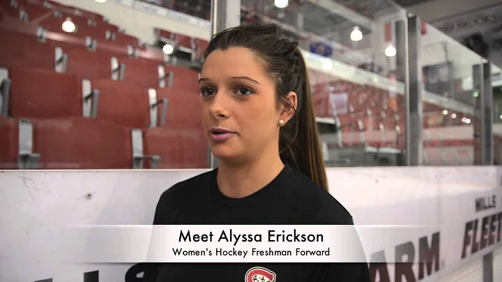 Meet Women's Hockey Freshman Forward Alyssa Erickson