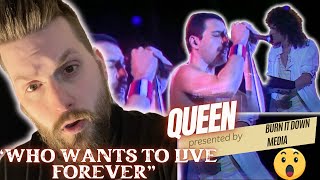 QUEEN “WHO WANTS TO LIVE FOREVER” (LIVE AT WEMBLEY) REACTION