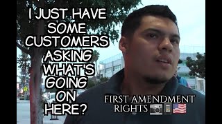 'I Just have some Customers Asking What's Going On Here?'  #FirstAmendmentRights by First Amendment Rights 16,073 views 1 month ago 9 minutes, 55 seconds