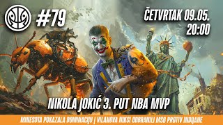 1 na 1 No.79 | NBA PLEJ-OF 2024! NIKOLA JOKIĆ 3. PUT NBA MVP | MINESOTA POKAZALA DOMINACIJU | 1. Deo