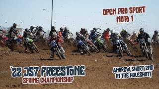 Hymas & Ryder D Battle in Open Pro Sport Moto 1... And SHORTY Almost Nails the Holeshot!
