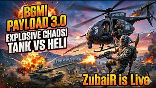 PAYLOAD MODE✈️ |💥 BGMI PUBG💥 || ZubaiR LIVE STREAM💀🤯💥