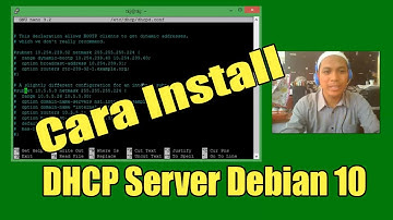 Cara Install DHCP Server di Debian 10