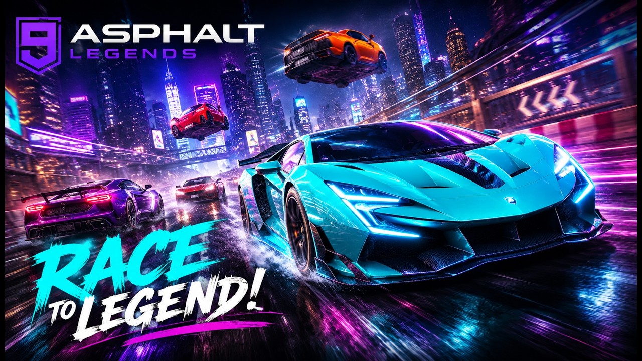 ASPHALT LEGENDS Multiplayer Chaos!