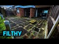 UNBELIEVABLE TRANSFORMATION On This FREE Patio Clean Pressure Washing ASMR 
