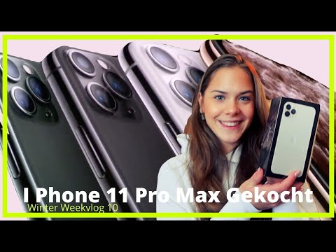 IPhone 11 Pro Max Gekocht/Winter weekvlog 10 | Emma Keuven