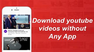 This video shows, how to download videos in android mobile without any
app like our facebook page: https://www.facebook.com/upgradeitcha...
if you ha...