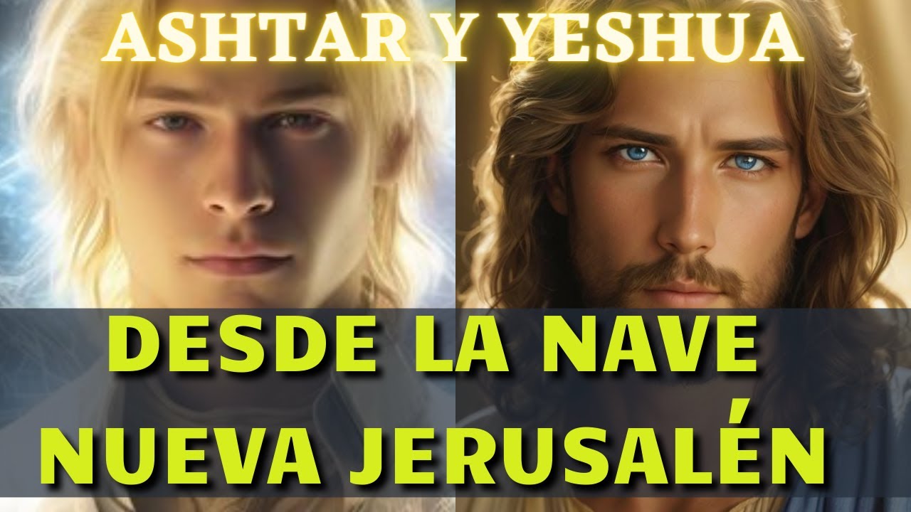 DESDE LA NAVE NUEVA JERUSALÉN | ASHTAR Y YESHUA 🌍 La Gloria del Yo Soy ...