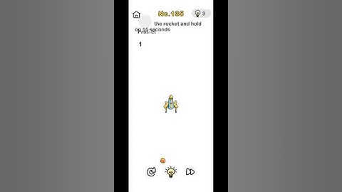 Level 135/Protect the rocket and hold on 15 second/brain out #brainbusters #easybrain #brainbreak