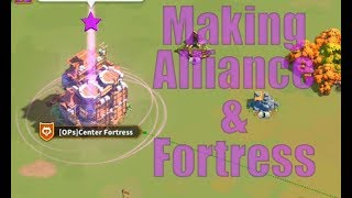 Rise Of Civilizations creating Alliance & buidling starting build Center Fortress