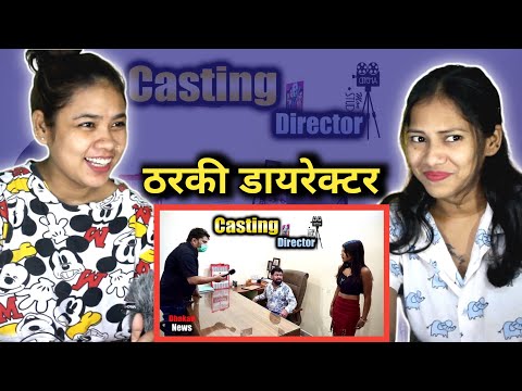 कास्टिंग डायरेक्टर | Harsh Rajput | Casting Director | Dhakad Reporter Reaction By Reaction Girls
