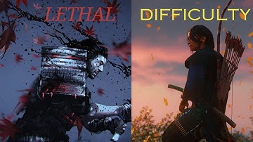 Ghost of Tsushima: Lady Masako ( Lethal Difficulty/Perfect Parry Only/Perfect Dodge Only/No Damage )