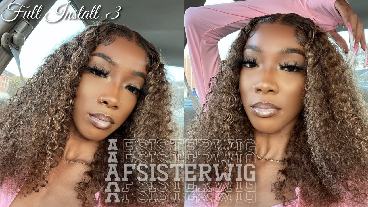 Beyoncé Inspired Wig Install 🤎 ft. Afsisterwig